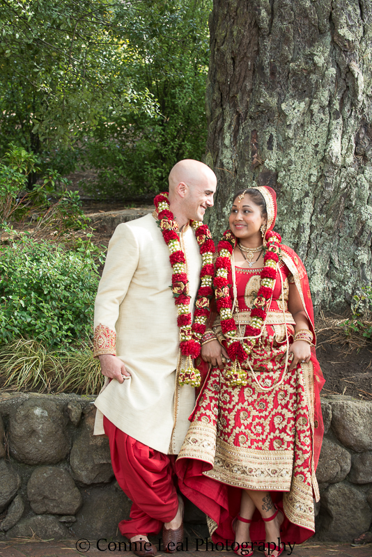 Bride and groom Indian wedding attire clf_3264
